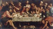 Jacopo Bassano The last communion oil on canvas